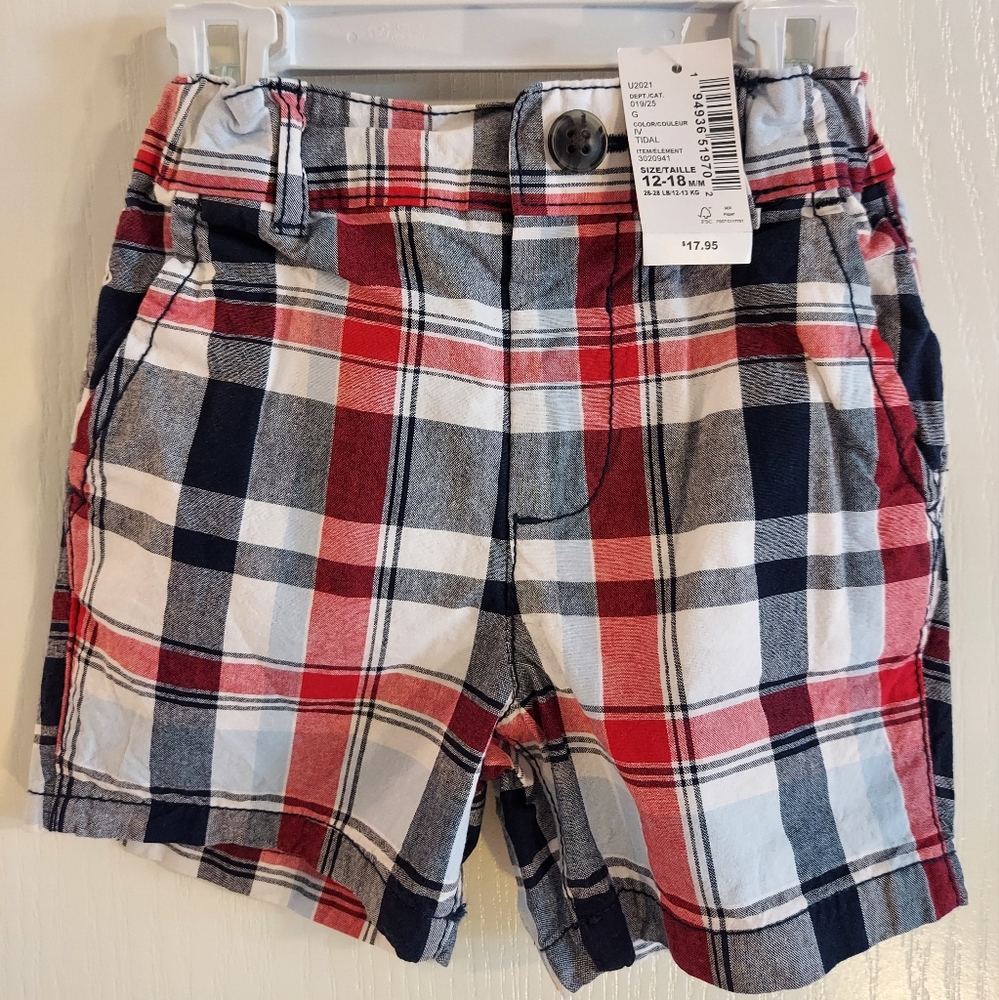 Children's Place Plaid Shorts